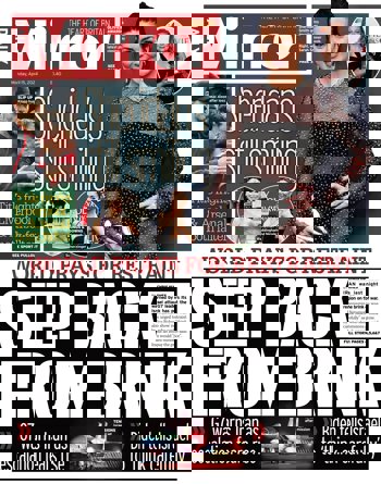 Daily Mirror Frontpage