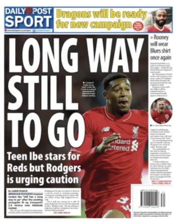 Daily Post Backpage