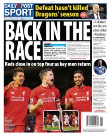 Daily Post Backpage