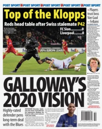 Daily Post Backpage