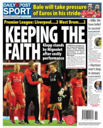 Daily Post Backpage