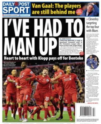 Daily Post Backpage