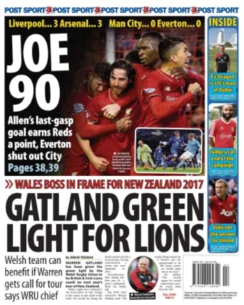 Daily Post Backpage