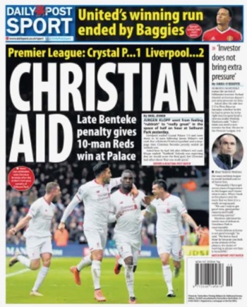 Daily Post Backpage