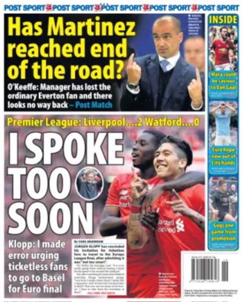 Daily Post Backpage