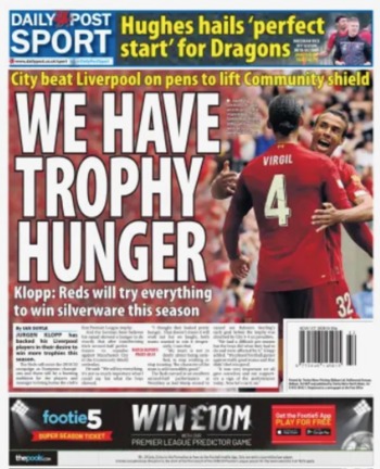 Daily Post Backpage
