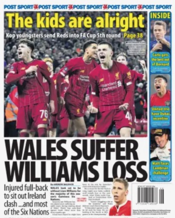Daily Post Backpage