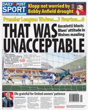 Daily Post Backpage