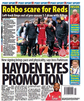 Daily Post Backpage