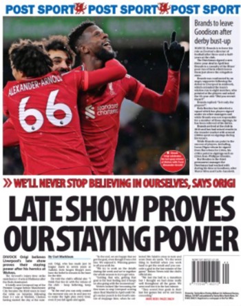Daily Post Backpage