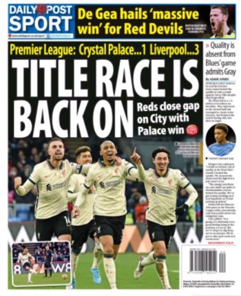 Daily Post Backpage