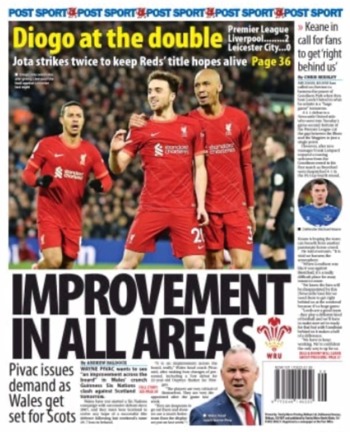 Daily Post Backpage