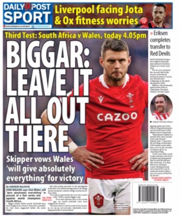 Daily Post Backpage
