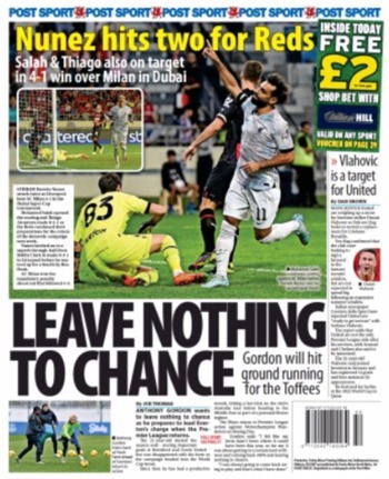 Daily Post Backpage