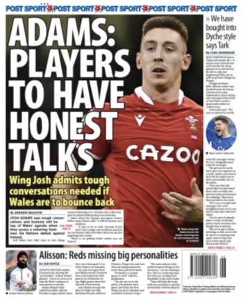 Daily Post Backpage