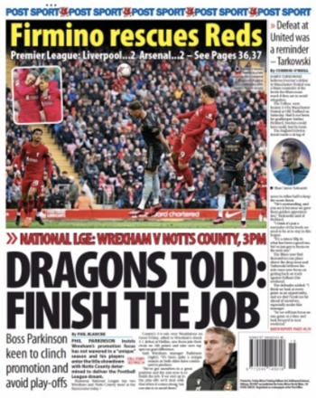 Daily Post Backpage