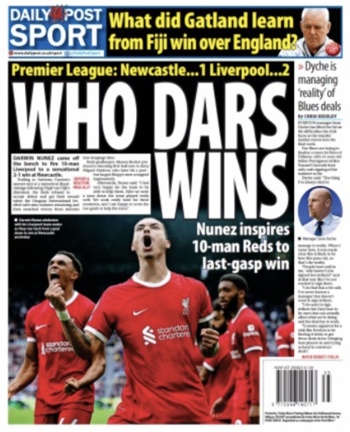 Daily Post Backpage