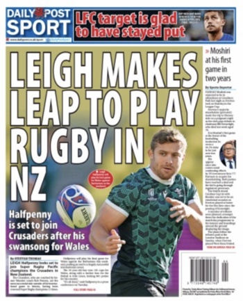 Daily Post Backpage