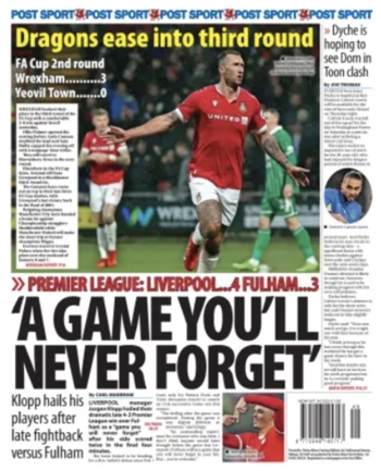 Daily Post Backpage
