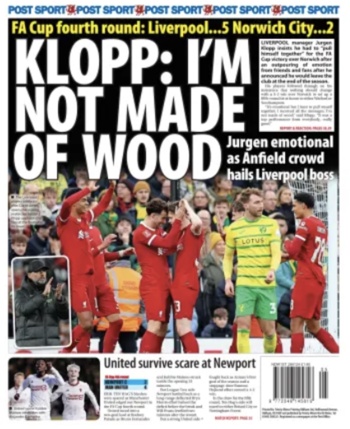 Daily Post Backpage