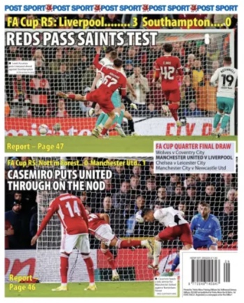 Daily Post Backpage