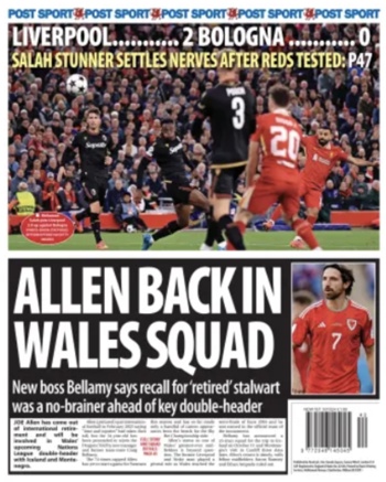 Daily Post Backpage
