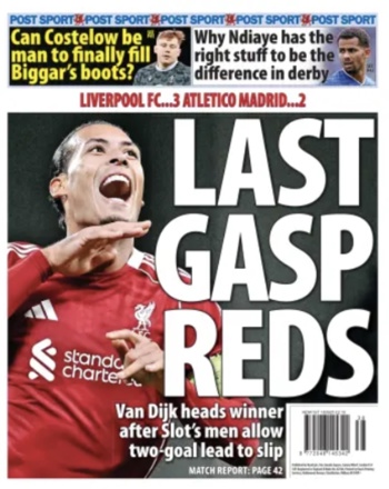 Daily Post Backpage