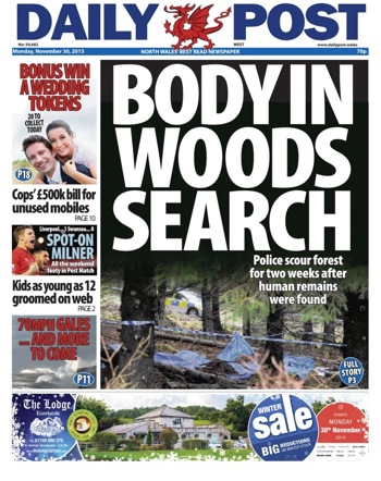 Daily Post Frontpage