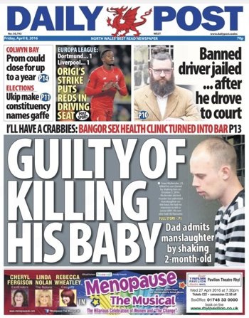 Daily Post Frontpage