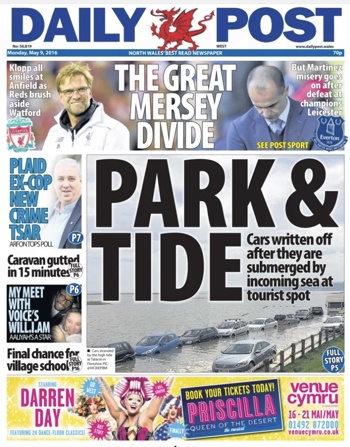 Daily Post Frontpage