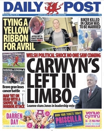 Daily Post Frontpage