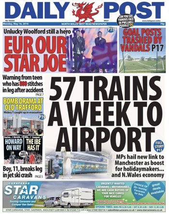 Daily Post Frontpage
