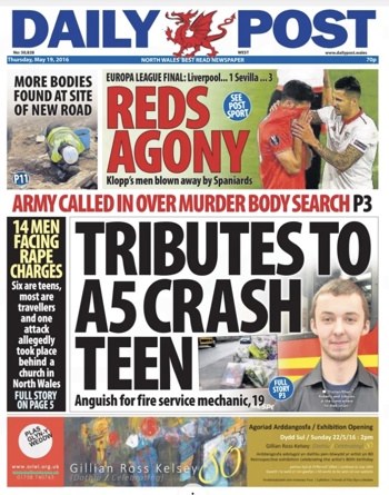 Daily Post Frontpage