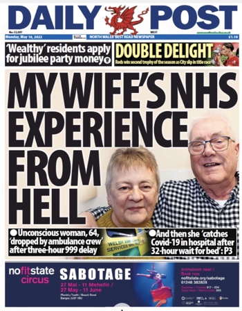 Daily Post Frontpage