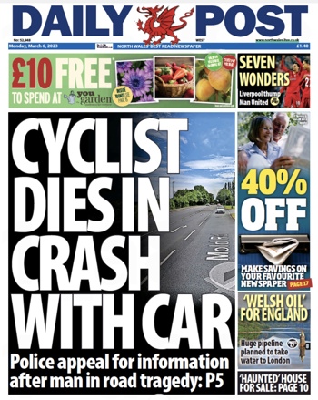 Daily Post Frontpage