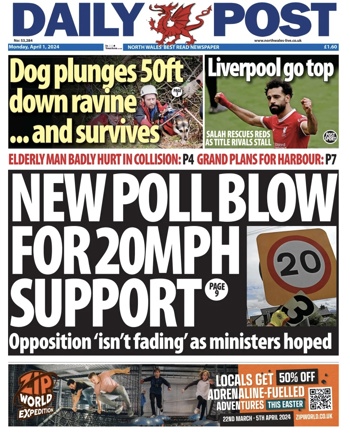 Daily Post Frontpage