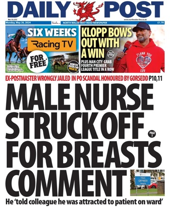 Daily Post Frontpage