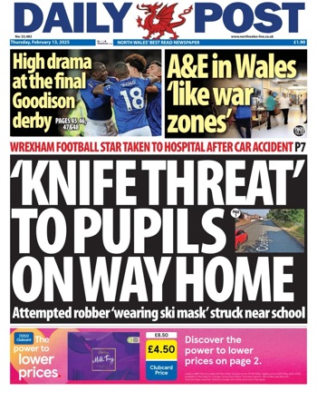 Daily Post Frontpage