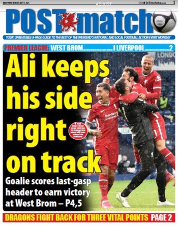 Daily Post- The Post Match Cover