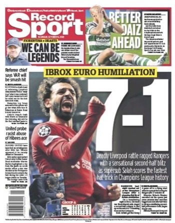 Daily Record Backpage