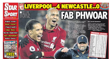 Daily Star Back Page