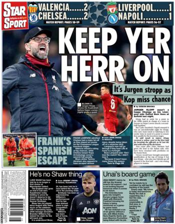 Daily Star Back Page