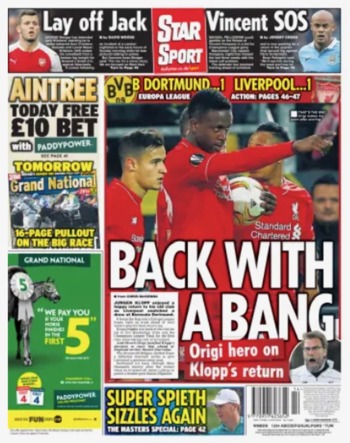 Daily Star Backpage