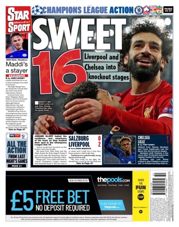 Daily Star Backpage