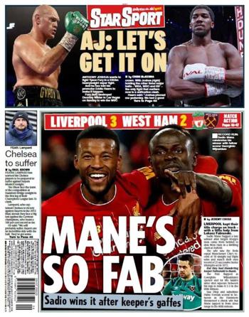 Daily Star Backpage