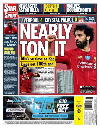 Daily Star Backpage
