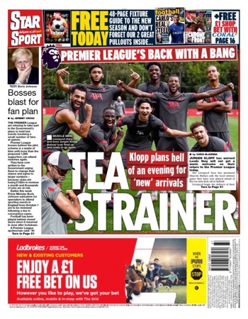 Daily Star Backpage