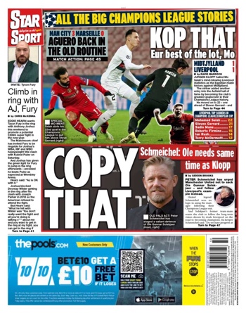 Daily Star Backpage
