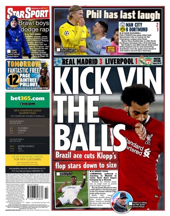 Daily Star Backpage