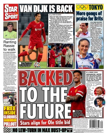 Daily Star Backpage